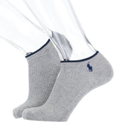Polo Ralph Lauren 02032310 Men's Sneakers Socks, Deodorizing, One-Point