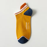 クールメッシュ_メンズ 吸汗通気性 コットン スポーツメッシュ ローカットソックス