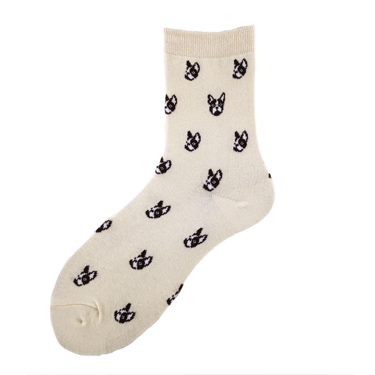 アニマルスイート_ユニセックス コットン 犬シリーズ カートゥーンソックス