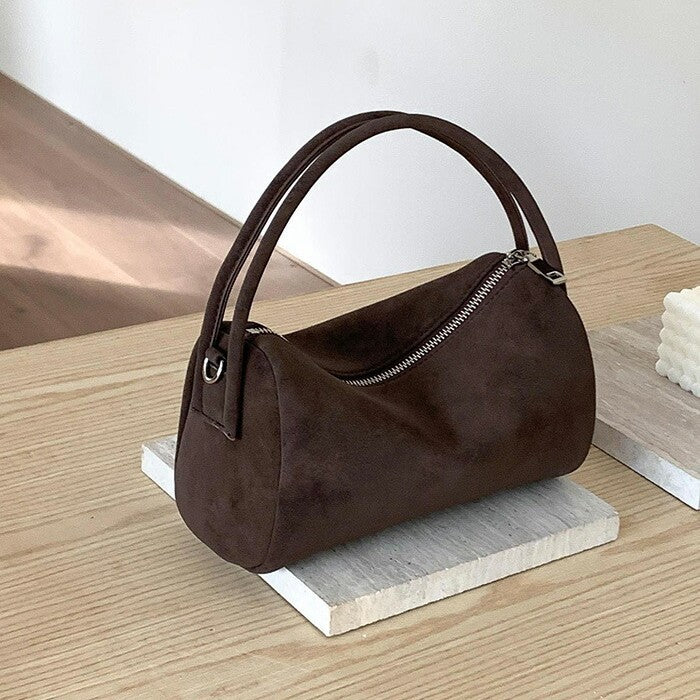 MATTE PILLOW_Matte finish Boston-style pillow bag square handbag