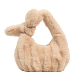 リボムース_リボンフリル ふわもこクラウドバッグ レディース