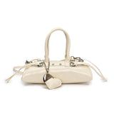 アーチロウ_ニッチデザイン ボウリングバッグ型 通勤ショルダーバッグ