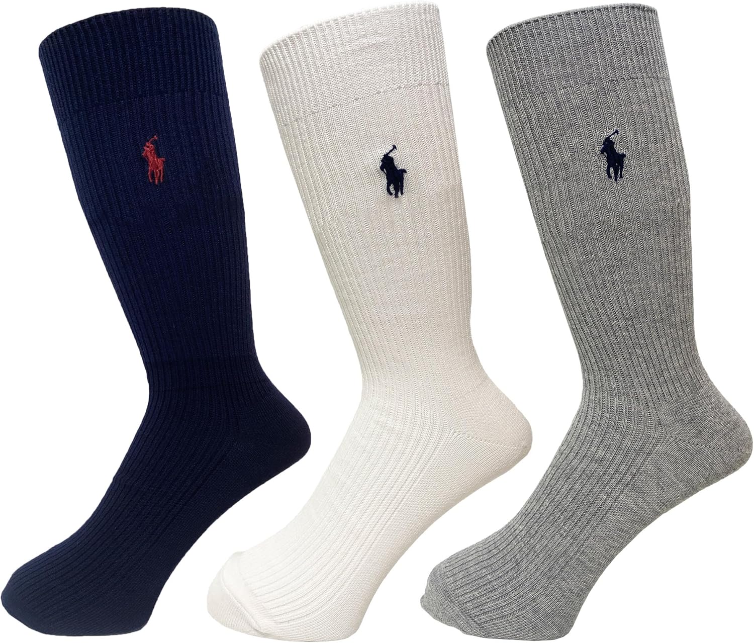 Polo Ralph Lauren Socks, 3 Pairs Set, No Show Sneakers, Men's, Women's, Unisex, Present, Gift