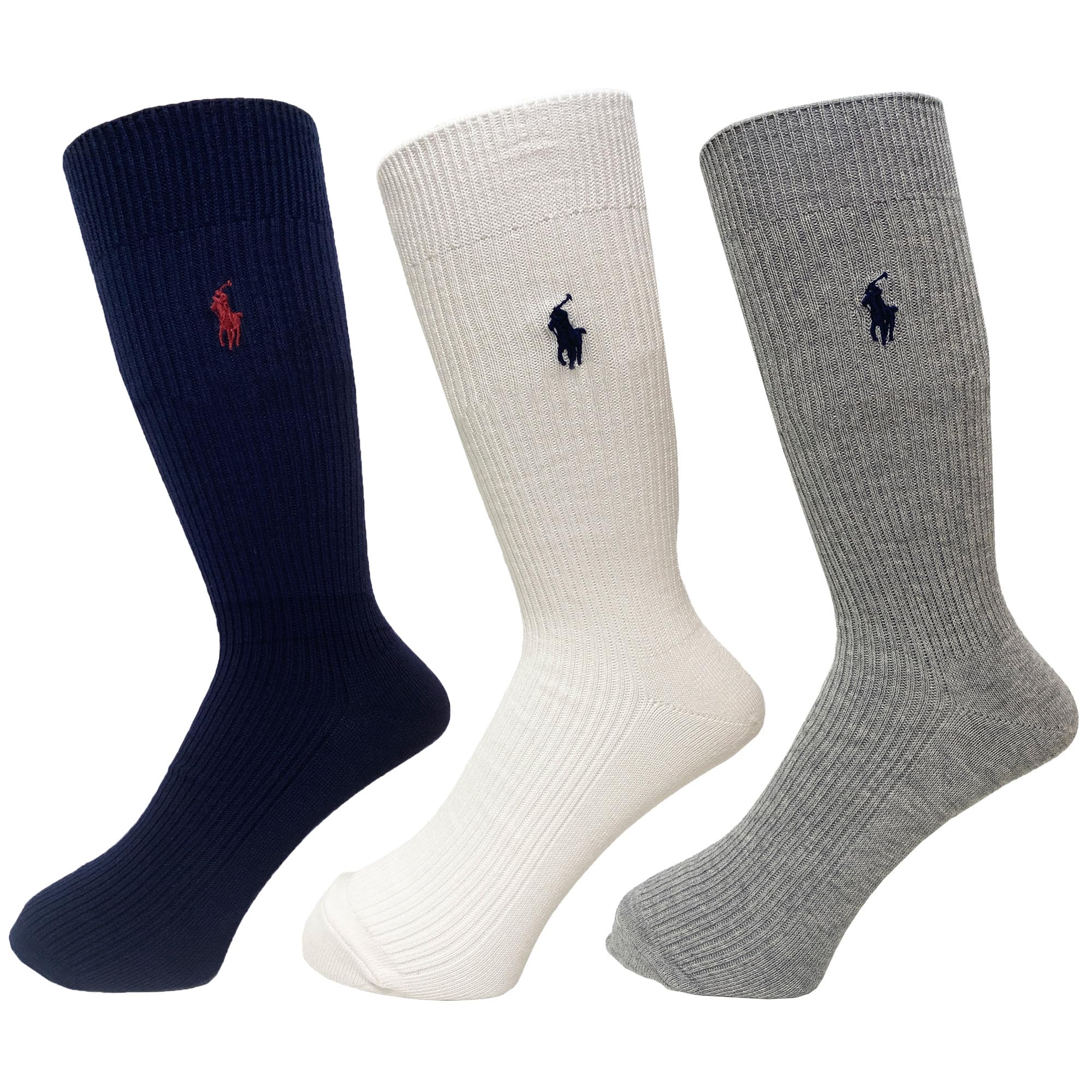 Polo Ralph Lauren Socks, 3 Pairs Set, No Show Sneakers, Men's, Women's, Unisex, Present, Gift