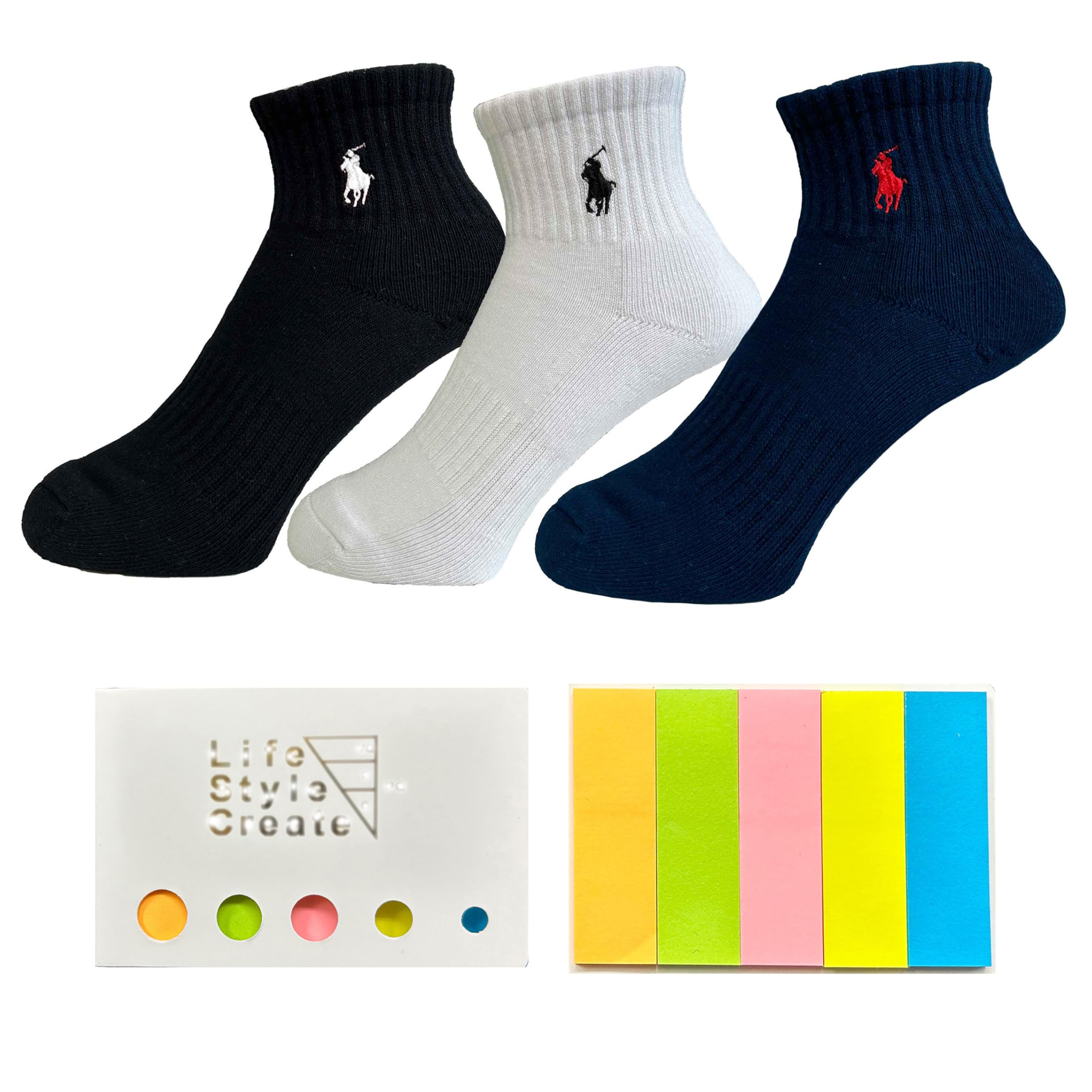 ポロ ラルフローレン POLO RALPH LAUREN 靴下 ソックス 3足セット ショート丈 レディース WOMEN プレゼント 贈り物 贈答