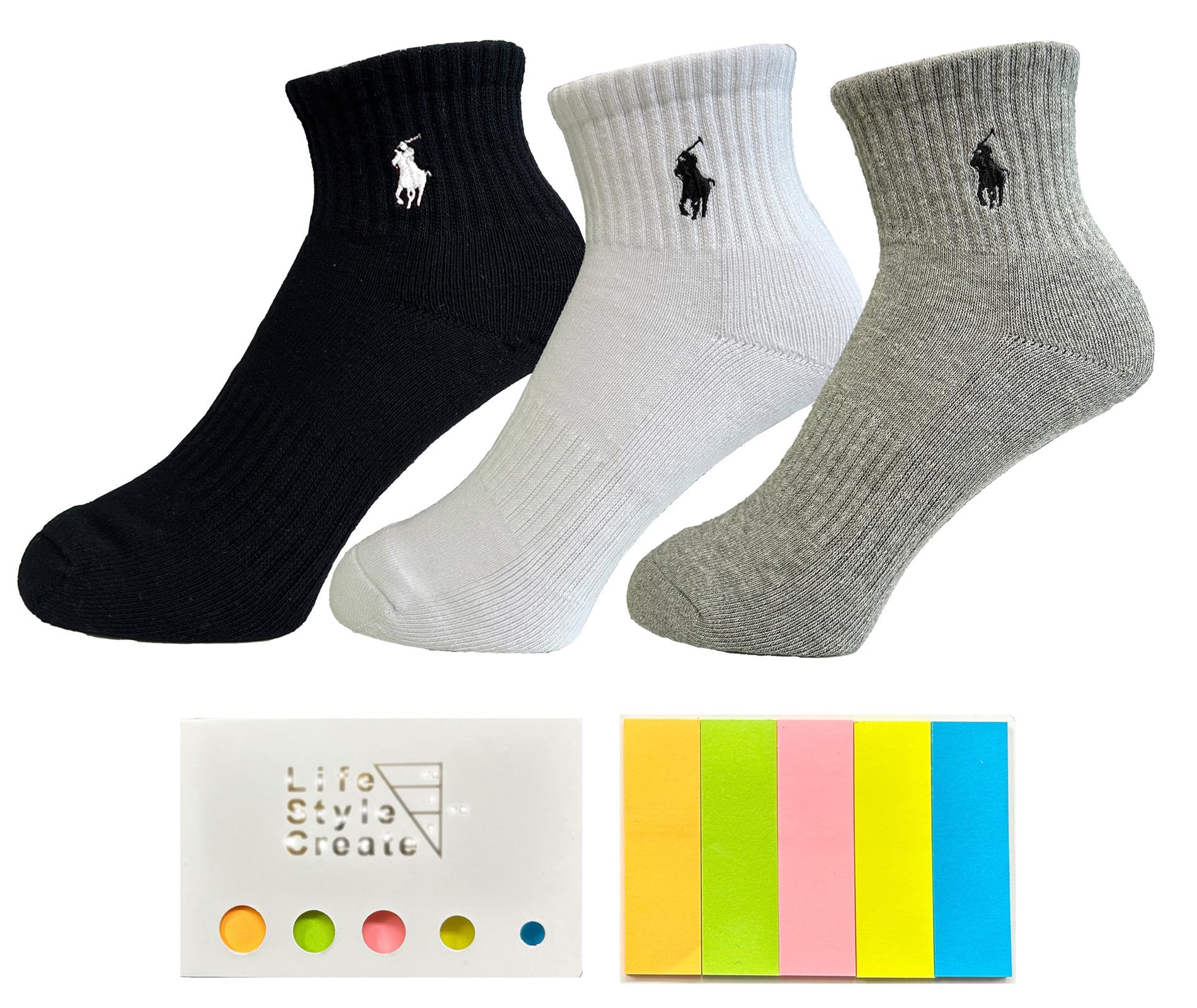 ポロ ラルフローレン POLO RALPH LAUREN 靴下 ソックス 3足セット ショート丈 レディース WOMEN プレゼント 贈り物 贈答