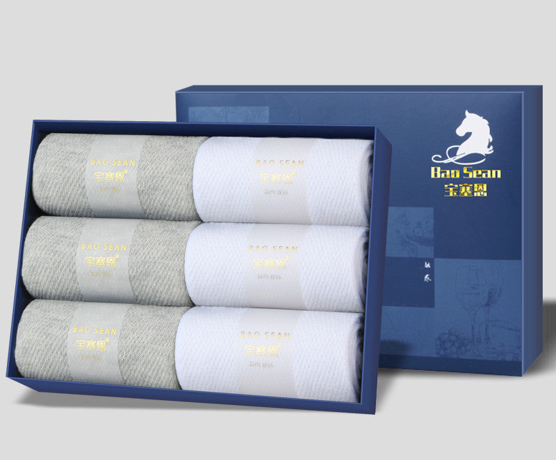 パワーステップ メンズ5本指ランニングソックス6足セット|夏用薄手メッシュ