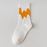 ジェラートソックス_レディース アイスクリームカラー チューブソックス