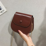 チェーネル_チェーンショルダー クロスボディバッグ レディース