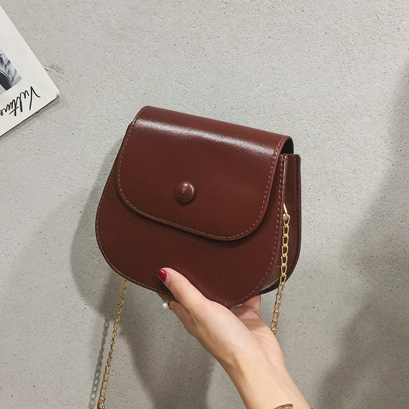 チェーネル_チェーンショルダー クロスボディバッグ レディース