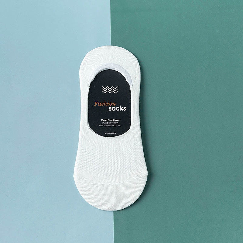 デイリーベーシック メンズコットンソックス | 春夏用薄手通気性カジュアル