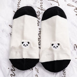 メンズ コットン刺繍ソックス | 通気性抜群シンプルカジュアル(5足/1足)