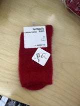 デイリーウォーム_冬 レディース ラビットファー ふわあったかソックス