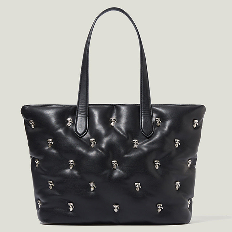 エアリーパッド_フェザー×ソフトレザー レディース ふんわりエアクッション ハンドバッグ