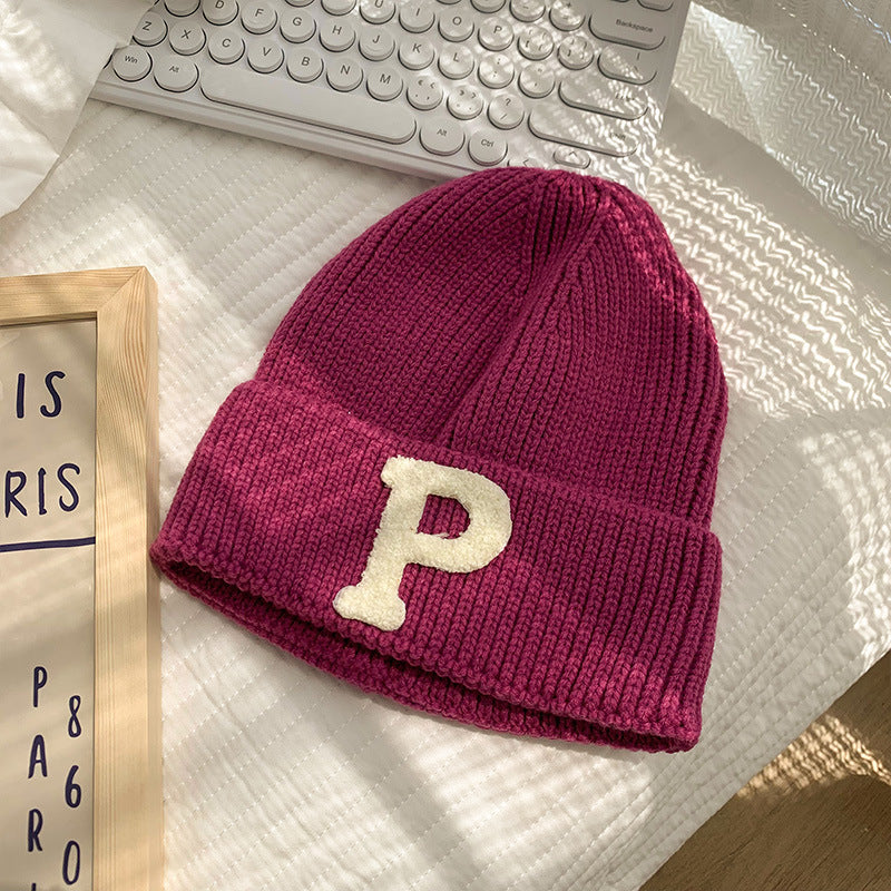 レトロキャップ_秋冬 アメリカンレトロ ゆるフィット 防寒ニット帽