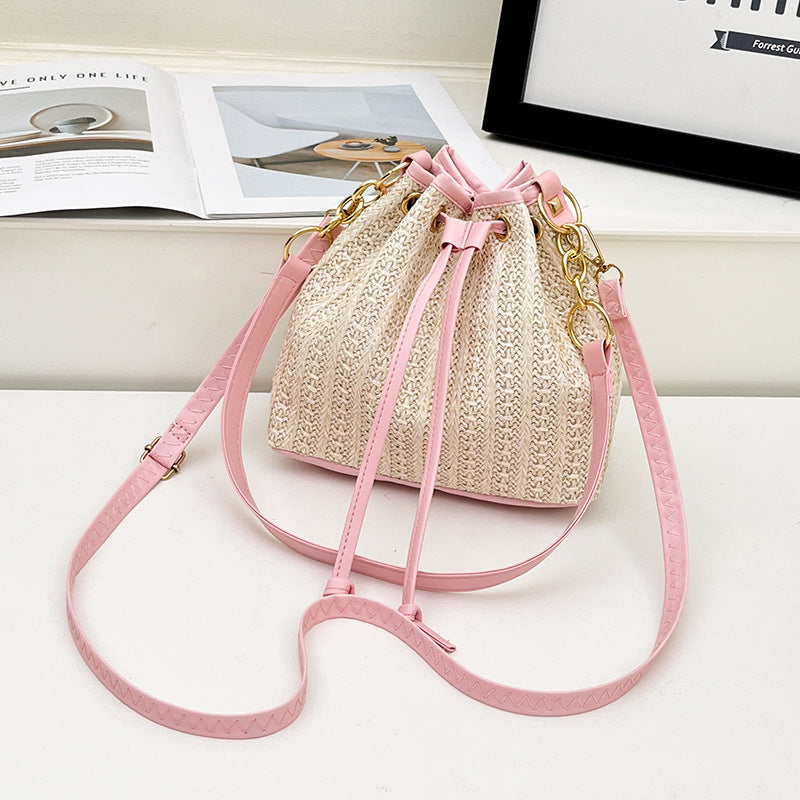 SUMMER WEAVE_Straw Bag Woven Crossbody for Women