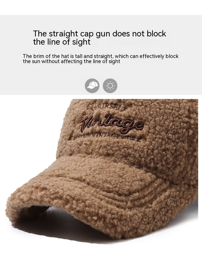 ストリートヒート_冬 韓国風 厚手あったか ベースボールキャップ