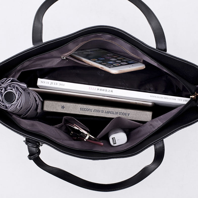 テクスチャレーベル_大容量テクスチャートート 新作レディースバッグ