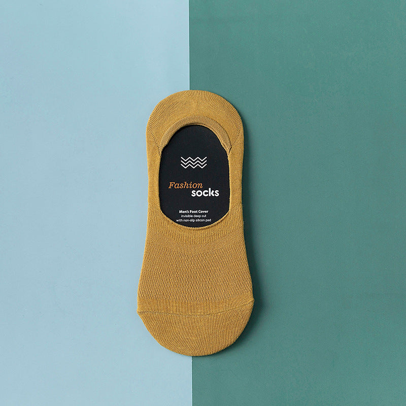 デイリーベーシック メンズコットンソックス | 春夏用薄手通気性カジュアル