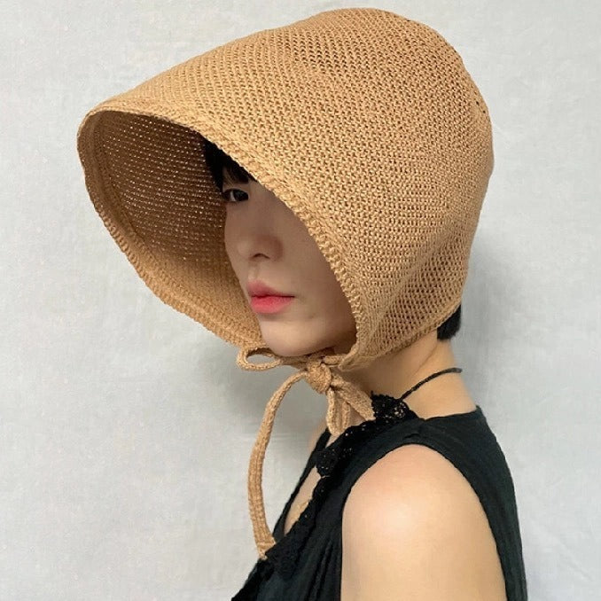 PARIS BRIM_Flat Top Wide Brim Bucket Hat for Women