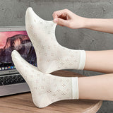 エアメッシュ_薄手 メッシュ 通気性 抗ピリング ソックス