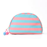 SHELL STRIPE Shell-shaped Cosmetic Pouch Storage Bag