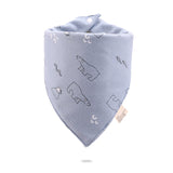 コットンベビー_ベビー用 コットン三角スカーフ よだれかけにも