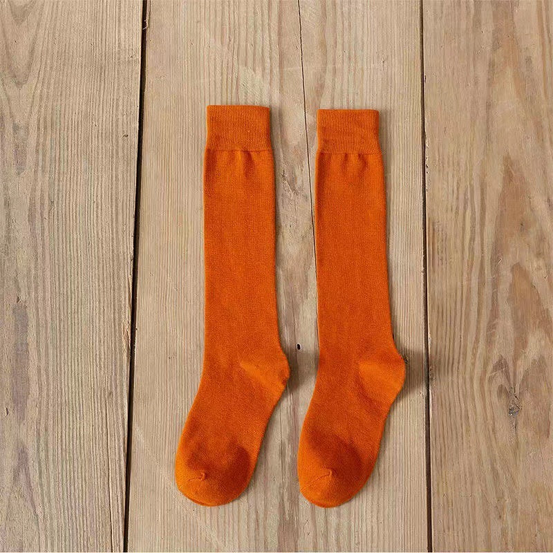 ミルキームード_レディース 秋冬 個性デザイン ファッションミドルソックス