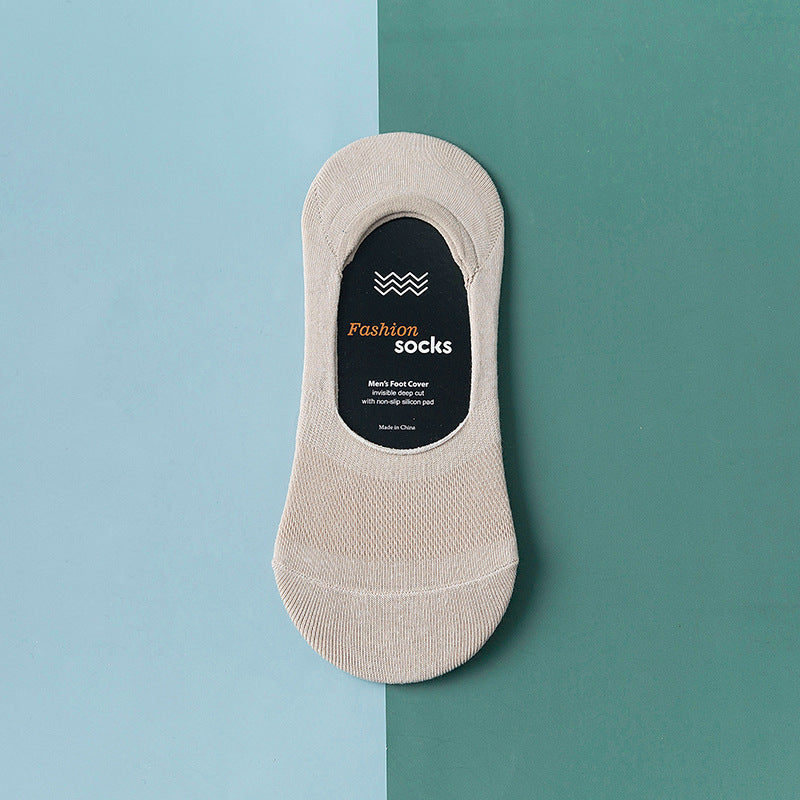 デイリーベーシック メンズコットンソックス | 春夏用薄手通気性カジュアル