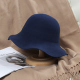 ブリットウェーブ_冬 英国レトロ ウェーブ編み ニット帽