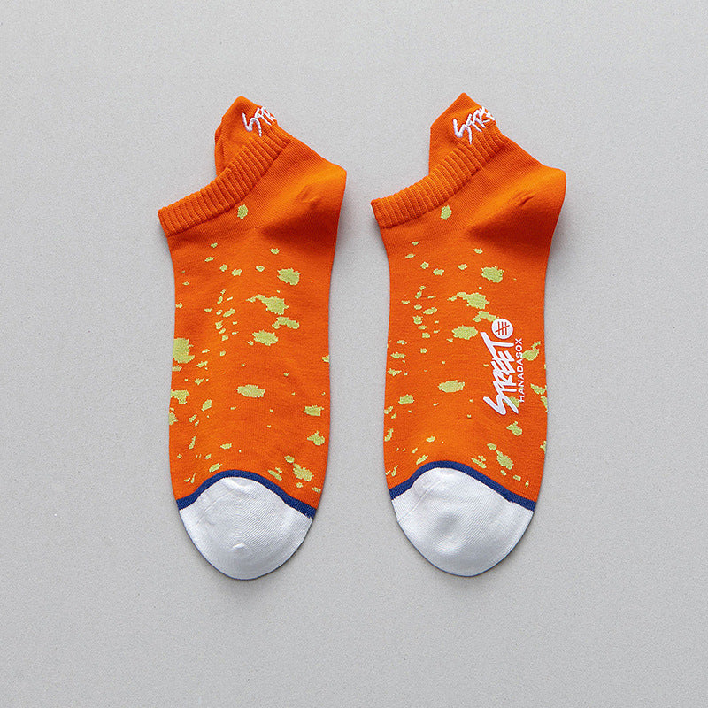 フレッシュステップメンズ 夏用 コットン 消臭 吸汗 ローカットソックス