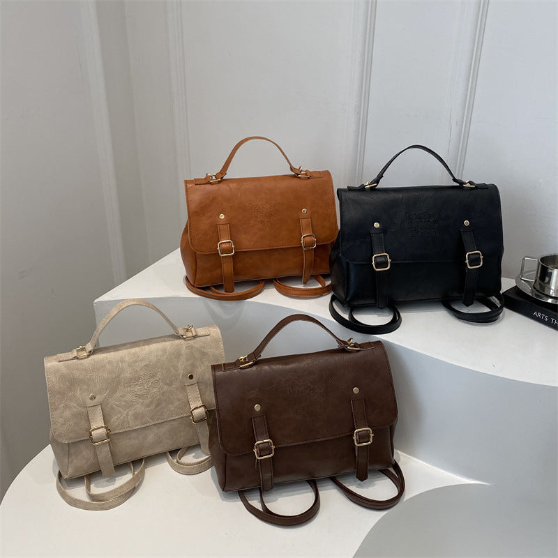 DUAL MOVE_Simple 2-Way Crossbody & Backpack for Women
