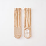 ベビースマイル_冬 ベビー ふわあつ タオル編み ロングソックス