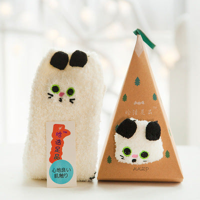 ホリデーウォーム_親子でお揃い 特別なクリスマス ルームソックス