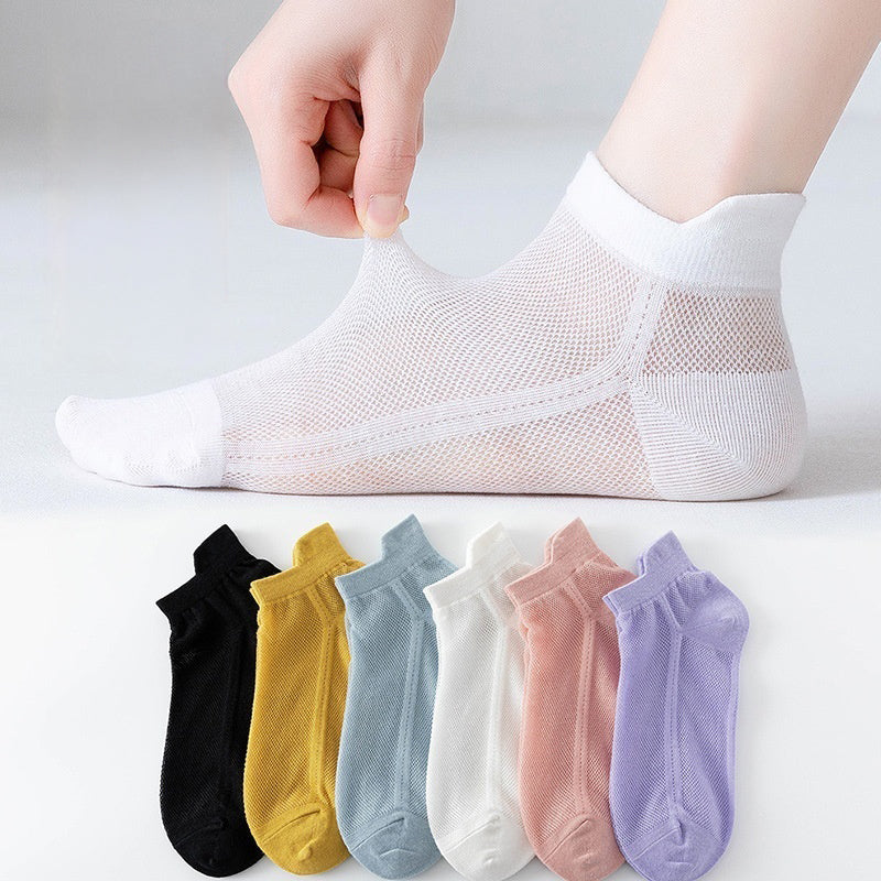 AIR SPORT_Women's Thin Mesh Ankle Sports Socks
