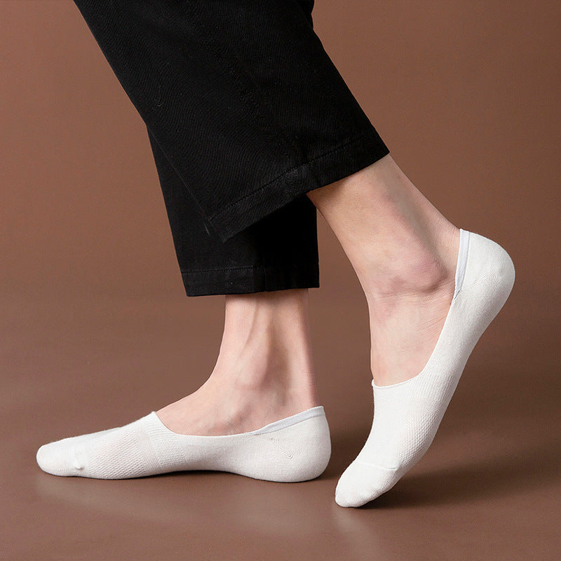 デイリーベーシック メンズコットンソックス | 春夏用薄手通気性カジュアル