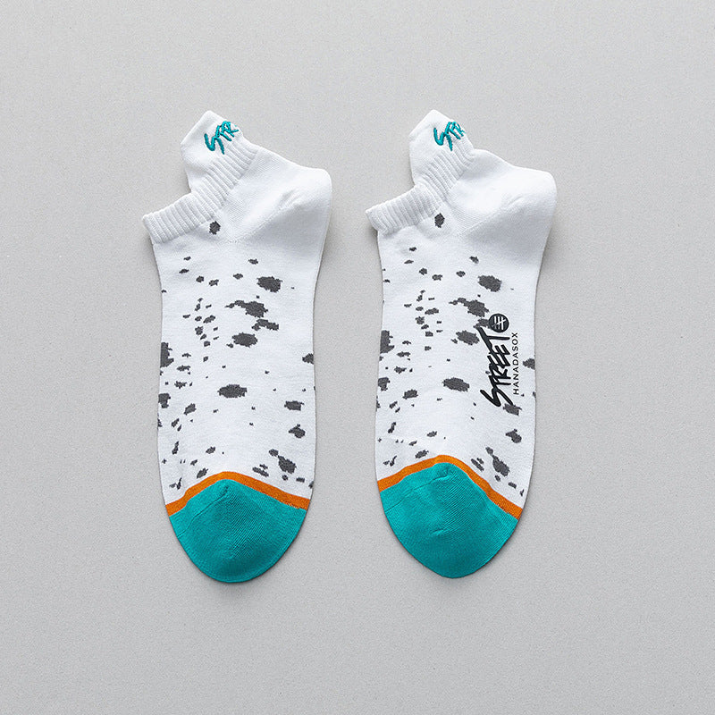 フレッシュステップメンズ 夏用 コットン 消臭 吸汗 ローカットソックス