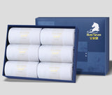 パワーステップ メンズ5本指ランニングソックス6足セット|夏用薄手メッシュ