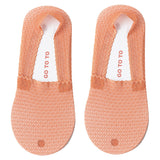 ラブリーレース フットカバー | アイスシルク薄手レディース夏用