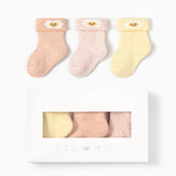 [ セット商品 ] ベビースマイル_冬あったか 厚手フリース ルーズタオルソックス(3足)