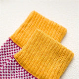 [ セット商品 ] ラビットヒート_冬あったか レディース 厚手 ラビットウールソックス（5足）