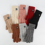 Warmride Winter Knit Gloves - Outdoor & Cycling Compatible