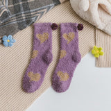 [ セット商品 ] リラックスウォーム_コーラルフリースソックス あったか 冬用 ルームソックス（3足）