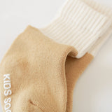 [ セット商品 ] ベビースマイル_秋冬新作 ベビー あったか フリース×ファー縁取り すべり止めソックス（3足）