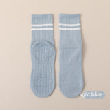 ヨガフィット5_ミドル丈 防臭 ノンスリップ 室内用ソックス