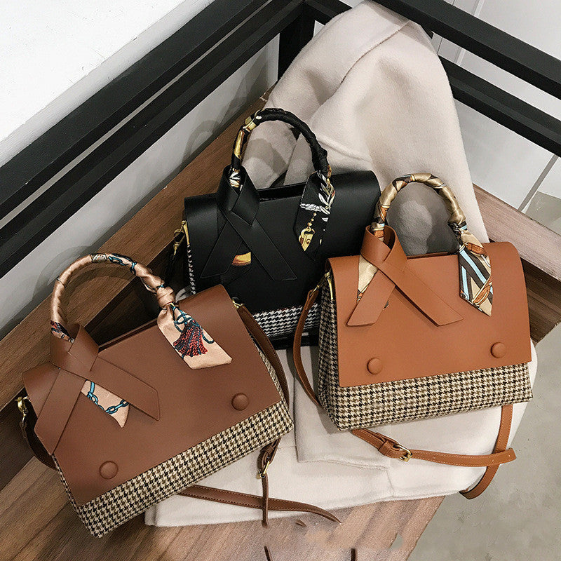 チェッコ_チェック柄 ショルダー＆メッセンジャーバッグ