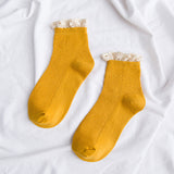 ガーリッシュボウ_レディース レースソックス ガーリースタイル