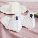 [ セット商品と単品商品] フルーツキス＿レディース フルーツ刺繍 薄手 コットン 浅履きボートソックス（10足/1足）