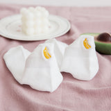 [ セット商品と単品商品] フルーツキス＿レディース フルーツ刺繍 薄手 コットン 浅履きボートソックス（10足/1足）