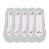 [ セット商品と単品商品] デイリーベーシック_レディース 薄手 浅履き ボーダー インビジブルソックス 春夏秋用（10足/1足）